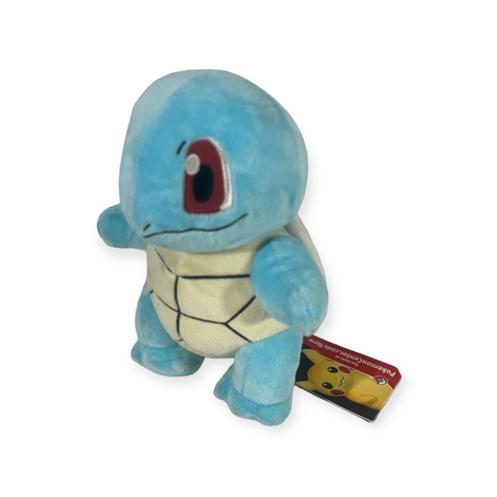 Pokemon Center Squirtle 7" Poke Plush Stuffed Animal NEW!!
